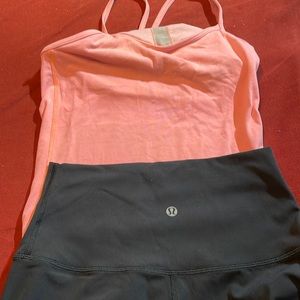 Top and bottom I DONT SEE SIZE SO I AM GUESSING A 4